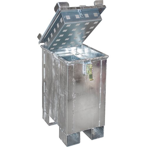 eurokraft pro Skladiščna posoda za litij-ionske baterije/akumulatorje, prostornina 30 l, DxŠxV 400 x 600 x 750 mm Cene