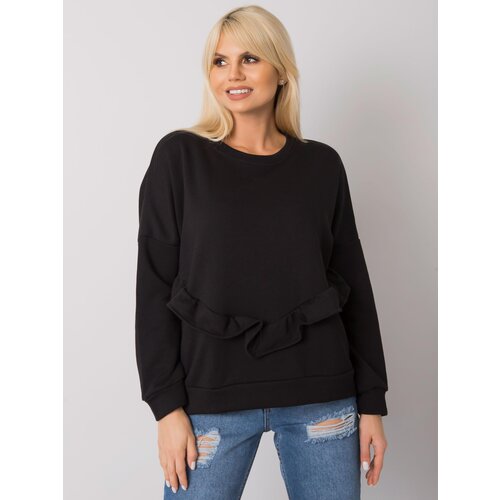 RUE PARIS Sweatshirt-RV-BL-7007.24X-black Cene
