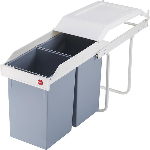 Hailo Koš za smeti za omaro Multi-Box Duo vel. L 2x14 L krem, (20722216) Cene