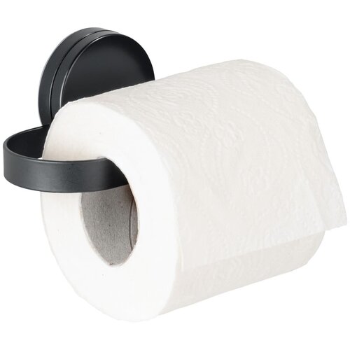 Wenko Crni držač za toalet papir Static-Loc&amp;reg; Pavia Slike