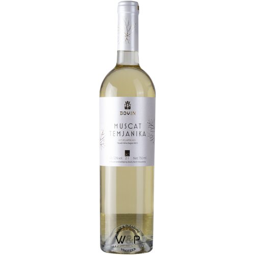 Bovin Winery Muscat Temjanika Bijelo 0,75L Slike