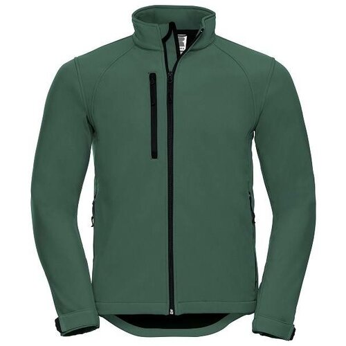 RUSSELL Green Men's Soft Shell Jacket Slike