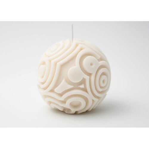 UP candle design BOHR Skulpturalna ručno rađena dekorativna svijeća od prirodnog voska Slike