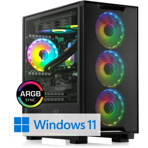 CSL Computer CSL Gaming PC M10540H, AMD Ryzen 9 7900 (12 3700 MHz), 32 GB DDR5-RAM, SSD 2 TB, Windows 11 Home, (5000090922) Slike