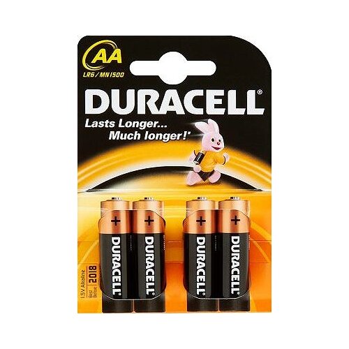 Duracell 4 komada-alkalne baterije basic aa LR6 / MN1500 Cene
