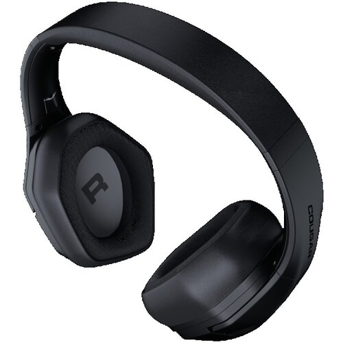 Cougar I SPETTRO I Headset I Wireless + Wired Bluetooth + 3.5mm 40mm Hi-Res Titanium Drivers Active Noise Cancellation Black ( CGR-SPET Cene
