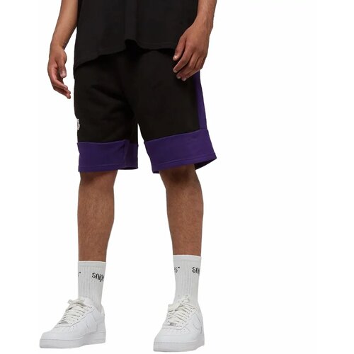 New Era Športne hlače 'NBA Los Angeles Lakers' lila / oranžna / črna / bela Cene