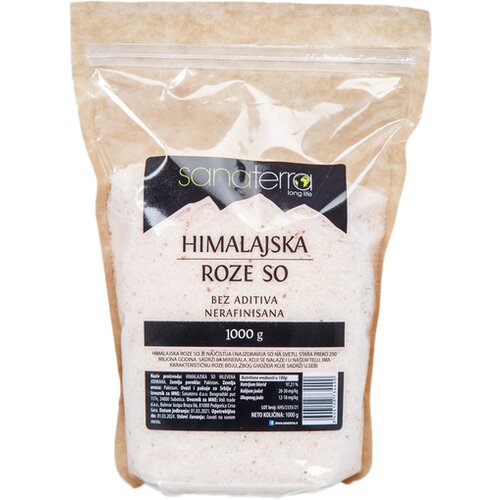 Sanaterra himalajska roze so 1kg Cene