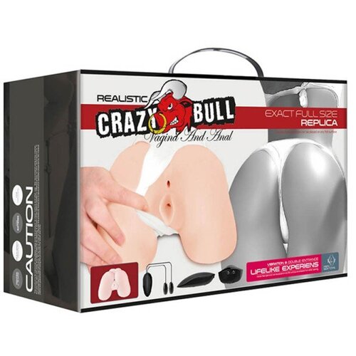 Crazy Bull Sexy Shop Veštačka vagina i anus sa vibracijom Slike