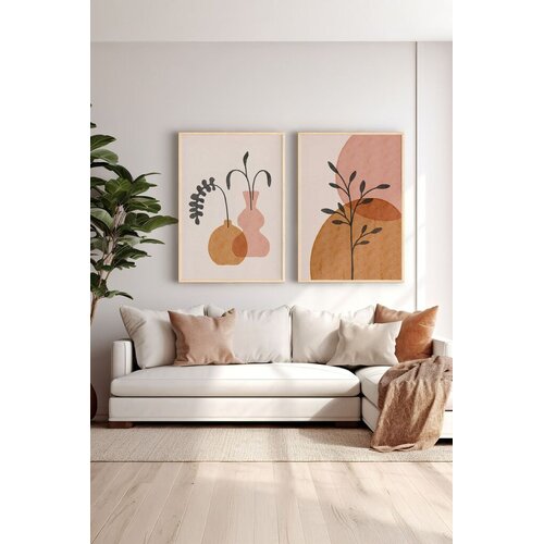 Wallity Uokvirena slika Ersy2Limodel38, 33x48 cm, 2 dijela Cene