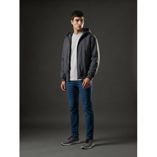 Sinsay Slim fit traperice s efektom pranja Slike