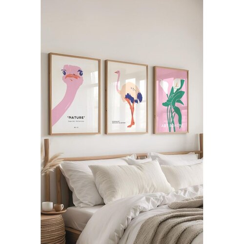 WALLXPERT Č-300495 - 3040 multicolor dekorativni set slika (3 komada) Cene