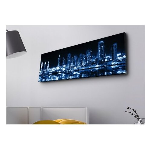 WALLXPERT 3090MDACT 008 Dekorativna LED slika, 30x90cm Cijene