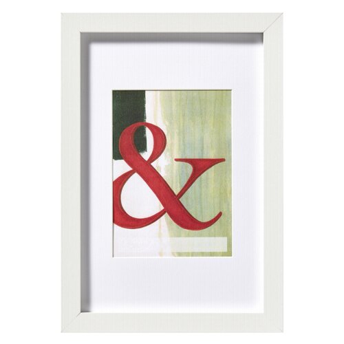 Walther stockholm 20x30 wooden frame white EA030W Cene