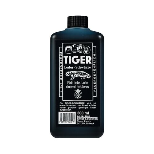 Bense & Eicke TIGER - Barva za usnje, črna - 250 ml Cene