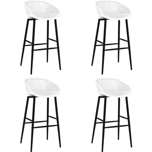  Barske stolice 4 kom bijele Cijene