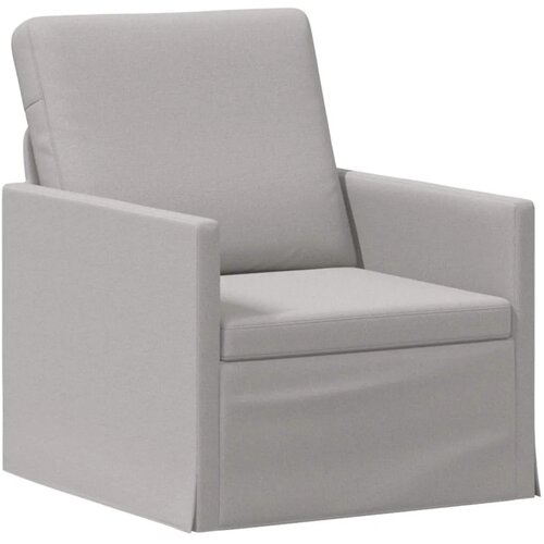  Fotelja Oblačnosiva 70 x 81 x 82 cm Tkanina - Siva tkanina oblak 60 cm Slike