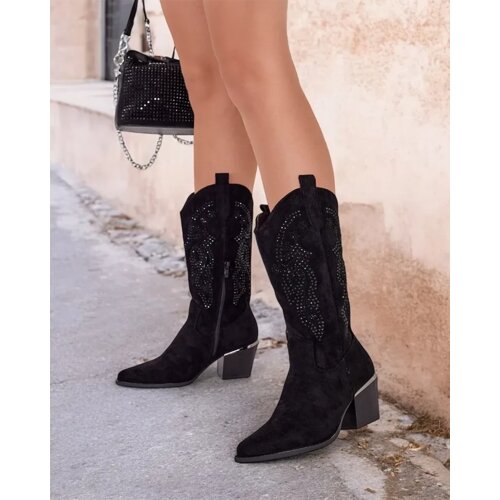 Resti Women's Kellib Heeled Cowboy Boots Cene