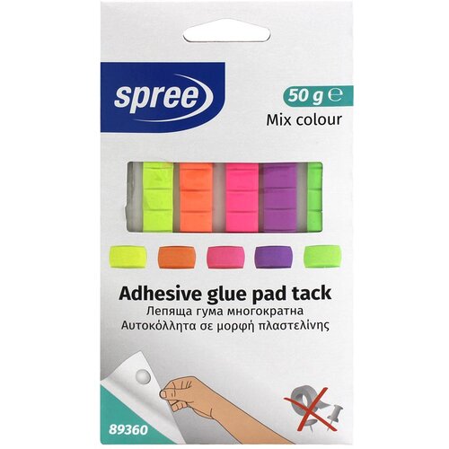  Lepilo spree patafix barvni 50g 89360 SPREE Cene