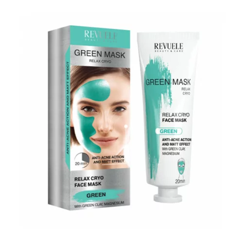 Revuele maska za obraz - Green Mask Relaxing Cryo Effect