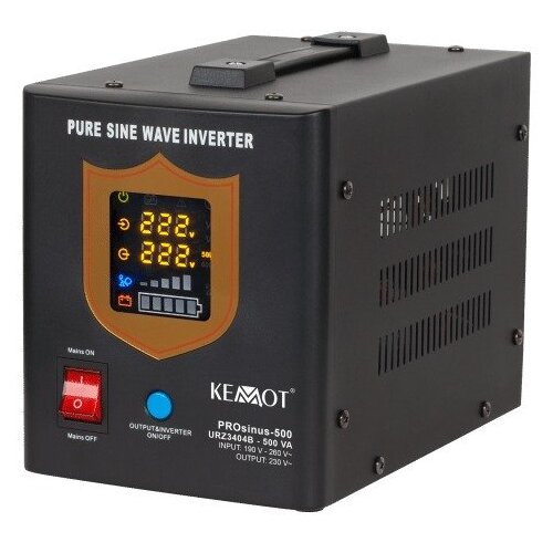 Kemot PROsinus-500 UPS s čistim sinusnim valom 500 VA / 300 W Slike