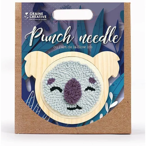 Graine Creative Komplet za vezenje Koala Punch Needle Kit