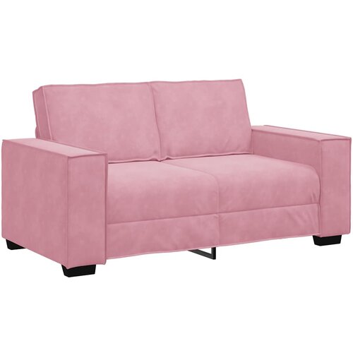  3-dijelni set sofa s jastucima, ružičasti bar&amp;scaron;un Slike