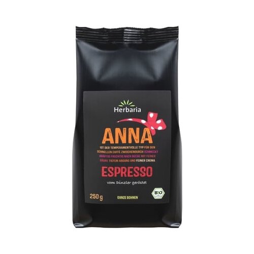 Herbaria bio espresso &amp;quot;anna&amp;quot; cela zrna - 250 g Slike