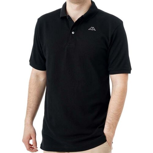 Robe di Kappa Mu&amp;scaron;ka Polo Majica Aarau - Crna Slike