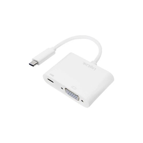 Logilink UA0259 USB / VGA adapter [1x muški konektor USB-C® - 1x ženski konektor USB-C®, ženski konektor VGA] bijela 14 Cijene