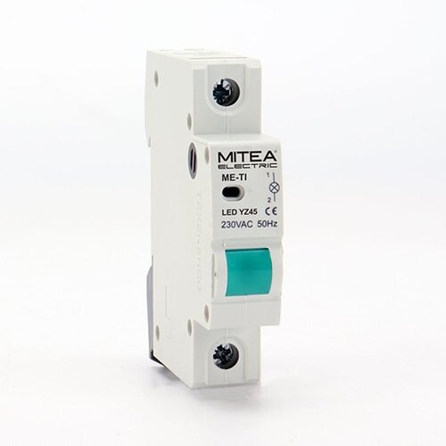 Mitea_Electric Automatski osigurač zelena ME-TI LED YZ45 signalna tinjalica kao za DIN &scaron;inu Cene