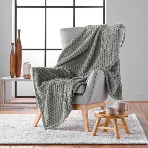 Douceur d int&amp;eacute;rieur Siva odeja iz mikroflanele 125x150 cm Mini Frosty &amp;ndash; Slike