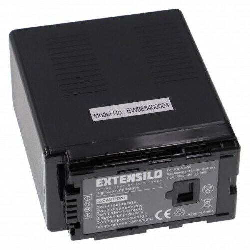 Extensilo Baterija VW-VBG6 za Panasonic HDC-TM300 / HDC-HS9 / HDC-SX5 / SDR-H40, 7800 mAh Cene