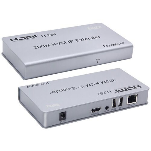 Kettz HEX-K2000 1080p HDMI KVM extender 200m Slike
