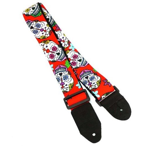 Wakertone Kai&scaron; za gitaru sa kožnim krajevima GS2 Guitar Strap Bone Cene