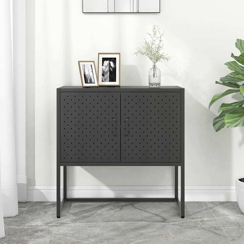  Komoda antracit 75 x 35 x 75 cm čelična - Antracit 1 75 cm Cijene