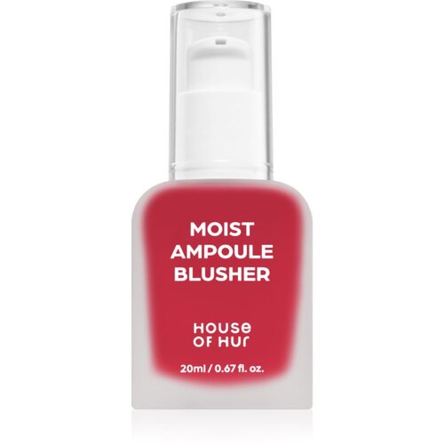 HOUSE OF HUR Moist Ampoule Blusher tekoče rdečilo odtenek 09 Ruby Red 20 ml Cene