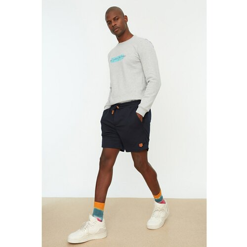 Trendyol Navy Blue Men's Regular Fit Shorts & Bermuda Slike