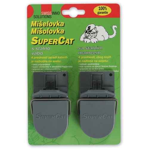  SuperCat Zamka za miševe (Humana zamka za miševe, Plastika, 2 Kom.) Cijene