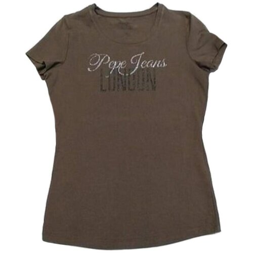 PepeJeans Majice s kratkimi rokavi PL501433 Zelena Slike