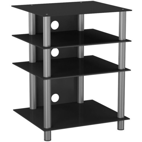 MID.YOU mizica za hi-fi naprave bilus, črno srebrna, 54 cm Slike