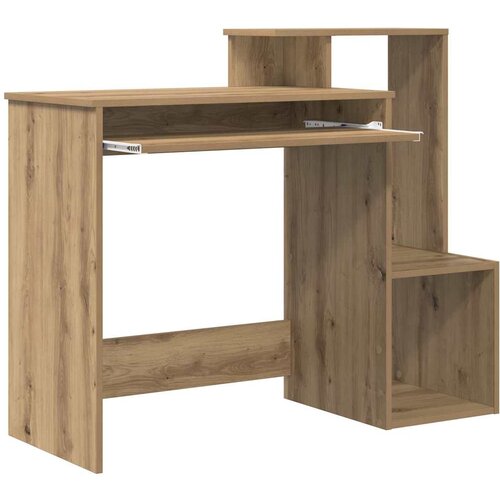  Stol Umjetnički hrast 106 x 41 x 88.5 cm Konstruirano drvo Slike