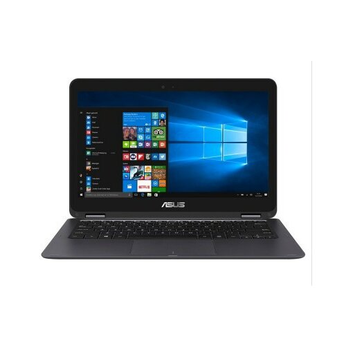 Asus ZenBook UX360CA-C4217T, 13.3 Touch FullHD LED (1920x1080), Intel Core i5-7Y54 1.2GHz (3.2GHz), 4GB, 256GB SSD, Intel HD Graphics, Win 10, grey laptop Slike