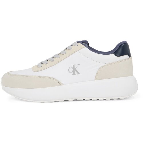 Calvin Klein Jeans Nizke superge bež / bela Slike