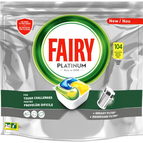 Fairy all in one platinum kapsule za mašinsko pranje posuđa 104kom Cene