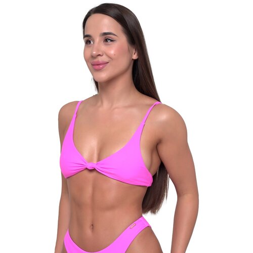 GymBeam Women&amp;lsquo;s Bikini Top CURACAO Pink Slike