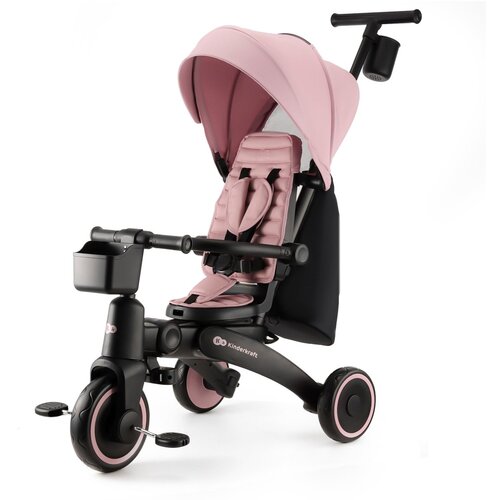 Kinderkraft sklopivi tricikl JAZZ 2, Pink Slike