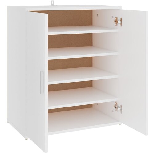 Maison Chic Omarica za obutev - Kopa za čevlje bela 60x35x70 cm iverna plo&amp;scaron;ča, (21776248) Slike