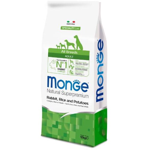 Monge All Breed Adult Rabbit 12kg Cene