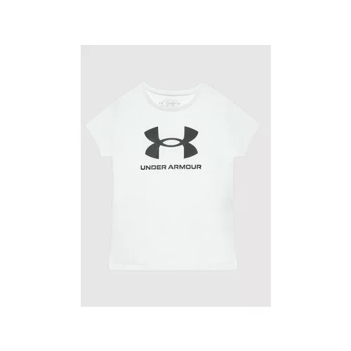 Under Armour Majica Ua Sportstyle Graphic 1361182 Bela Loose Fit